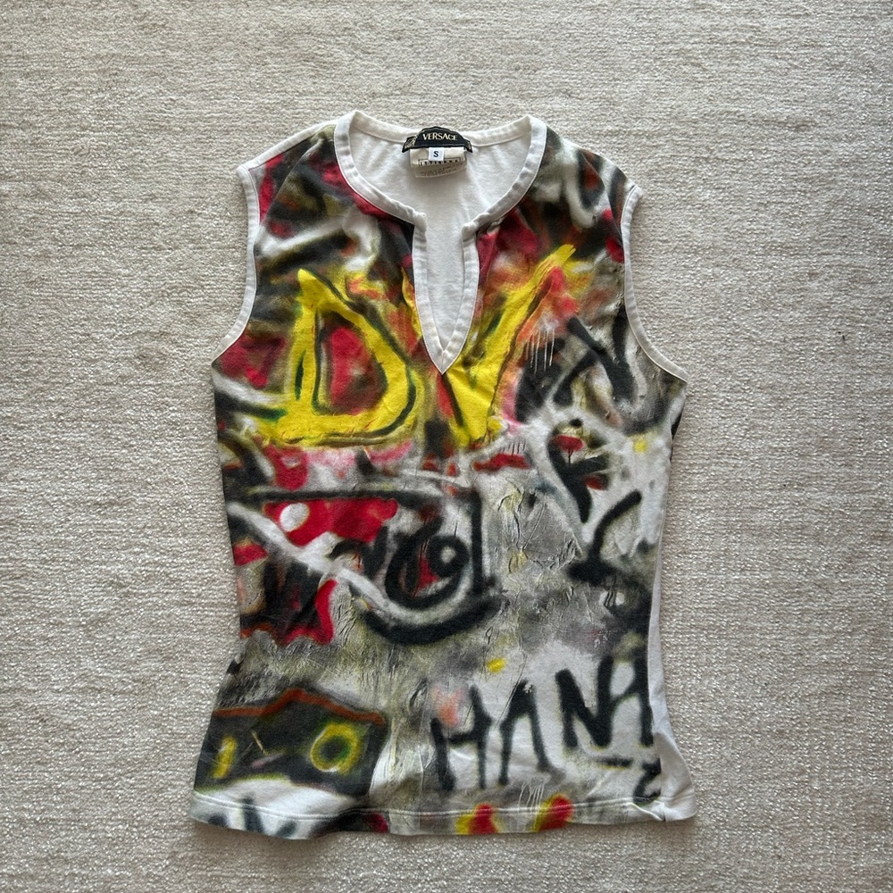 Vintage Versace Sleeveless Top